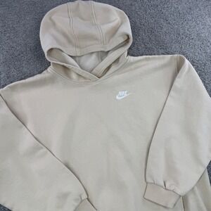 Nike Phoenix Fleece Pullover‎ Hoodie Sanddrift Beige FZ5579-126 Mens XL
